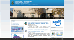 Desktop Screenshot of comune.camponogara.ve.it